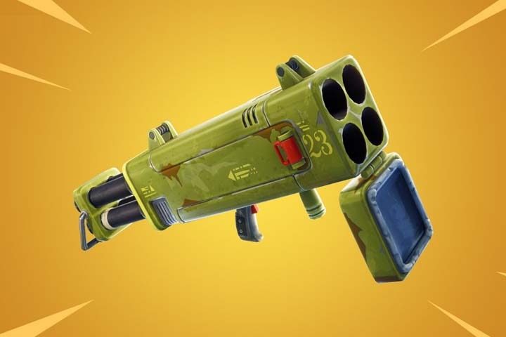 Fortnite：四槍手，帶有 4 枚火箭的新武器